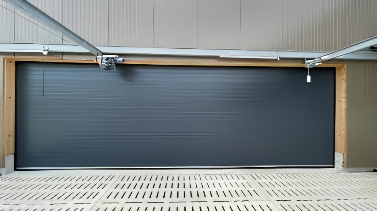 Image de porte a refoulement